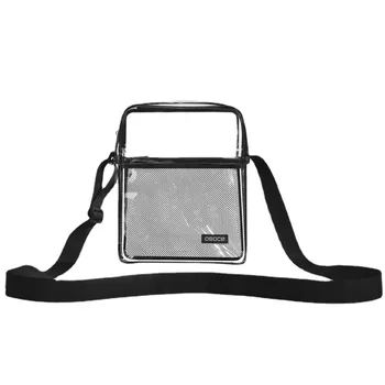 OSOCE мода отдих пътуване рамо чанта Прозрачен водоустойчив преносим crossbody чанта