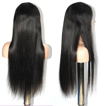 6x6 Hd дантела затваряне перуки човешка коса направо HD прозрачна дантела предни перуки за черни жени човешка коса без лепило дантела перука