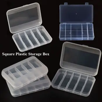 Прозрачни малки предмети случай квадратна кутия за съхранение Гореща пластмаса трайни опаковъчни кутии Държач за електрически инструменти