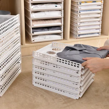 Pull-out тип килер съхранение рафт гардероб организатор кошчета слоести организатори на шкафове и модулни прегради Съхранение на дрехи