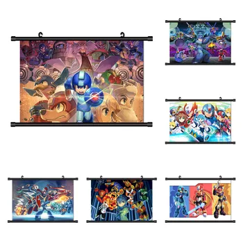 Rockman Megaman аниме манга HD печат стена плакат платно живопис плакати детска стая декор стена арт картини за декорация на дома