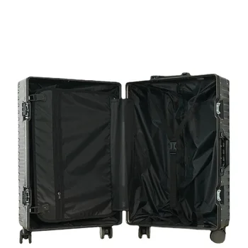 Алуминиева рамка количка кутия ретро багаж код кутия бординг куфар