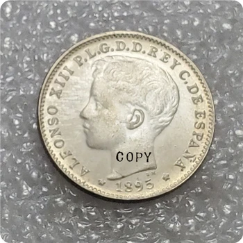 1895 ПУЕРТО РИКО 20 CENTAVOS UNC COPY монета
