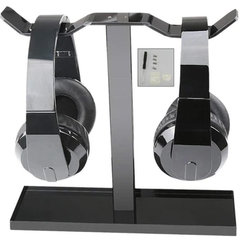 Тежка стойка за слушалки Поддръжка на слушалки за повечето размери слушалки Твърд материал L21D