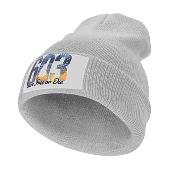 603 NH Живей безплатно или умри - Ню Хемпшир Къмпинг и Backpacking плетена шапка Джентълмен шапка дизайнер шапка мъже шапка