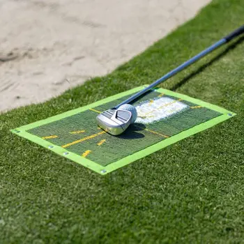 Нов голф суинг мат удря вата посока Марк Трейс вътрешен или външен дом градина голф суинг тренировъчна подложка