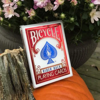 BICYCLE РАЗКРИВАТ ТЪК Карти за игра 88 * 63 мм хартия магия категория покер карти за професионален магьосник