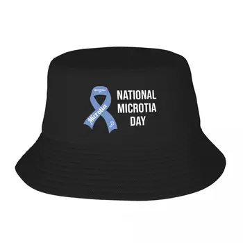 Нов национален ден на осведомеността на Microtia 2021 Кофа шапка Луксозна шапка твърда шапка Икона Мъже Голф облекло Дамски
