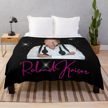 Roland Kaiser Хвърли одеяло Тънко одеяло Детско одеяло хвърлят одеяло за диван Термично одеяло