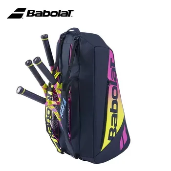 2023 Babolat Pure Aero Rafa тенис чанта 6R 12R голям капацитет за възрастни корт тенис ракета раница висока мода тенис спортна чанта