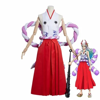 Аниме косплей костюм Ямато жени кимоно екипировки Хелоуин карнавал парти униформа костюм