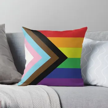 2019 Гордост дъга флаг LGBTQ печат хвърлят възглавница покритие декор сватба случай хвърлят диван легло възглавници не включват едната страна