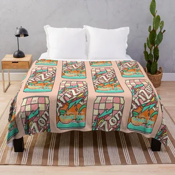 Arizona прасковен студен чай може да проектира Хвърли одеяла одеяла за легло