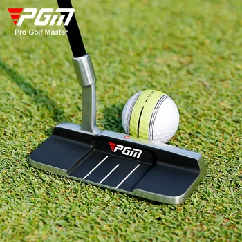PGM Golf Putter Стоящият нисък център на тежестта е стабилен вал от неръждаема стомана с насочваща линия TUG055