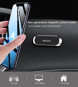 Yesido магнитен държач за телефон за кола Универсален магнит за телефон в кола Мобилна стойка за мобилен телефон за iPhone Xiaomi Samsung Redmi Mini