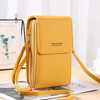 2022 Нова телефонна чанта Модна чанта Дамска корейска чанта за рамо Мултифункционална мини момиче ежедневна чанта