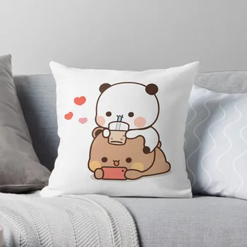 Сладка панда мечка любовна прегръдка, Bubu и Dudu балон чай хвърлят възглавница декоративни възглавници възглавници за деца покрива за дивани