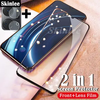 Skinlee екран протектор филм за чест X7A пълно закалено стъкло екран стъкло 2 в 1 за чест X9A X7 стъкло филм