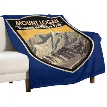 New Mount Logan Канада значка хвърлят одеяло диван одеяла декоративни одеяла легло полярно одеяло