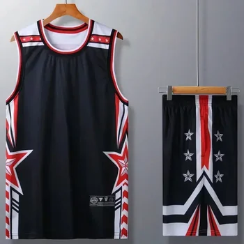 Snel Droog Ademende Jongens Basketbal Truien Shirt Sport Shirts En Atletische Korte Broek Set voor Jeugd Mannen Vrouwen Basketba