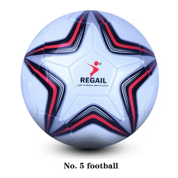 balones de fútbol de cuero PU para exteriores balón de fútbol de oficina tamaño 4 tamaño 5 para desarrollar la habilidad mot