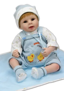 Търговия на едро реалистична симулация преродена бебешка кукла мека силиконов винил истинско нежно докосване новородено