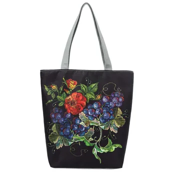 National Wind Canvas Tote Beach Bags Дамска пазарска чанта Дамска чанта 2023 Trend Безплатна доставка Промоция сумка женская